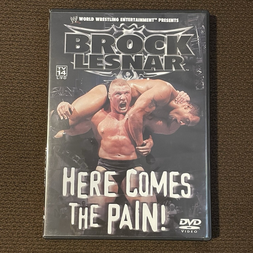WWE: Brock Lesnar - Here Comes the Pain! DVD‎